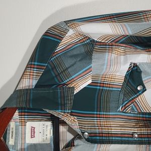 Men's: Western Cowboy Plaid Button Down
